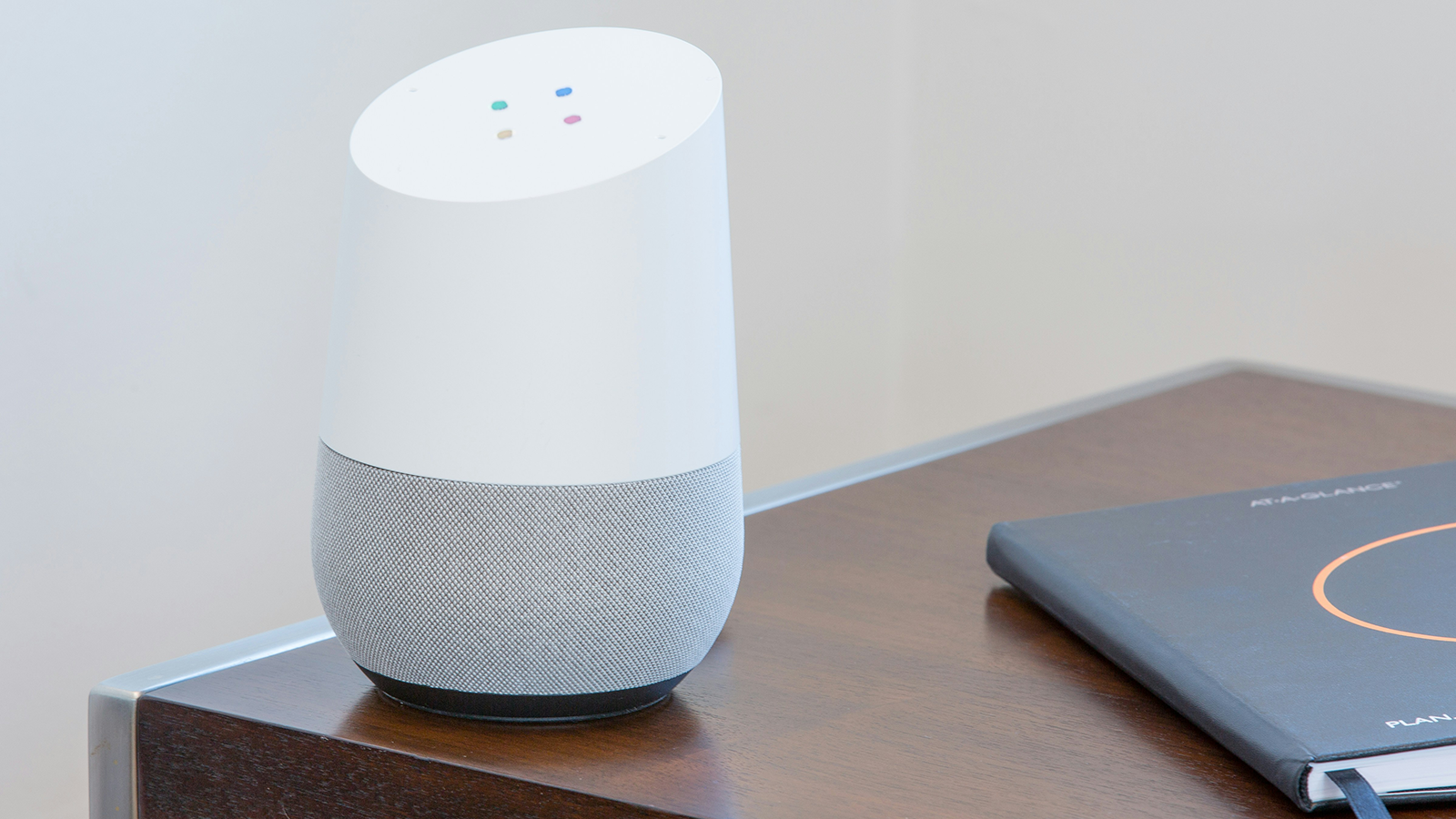 Google Home voice search device